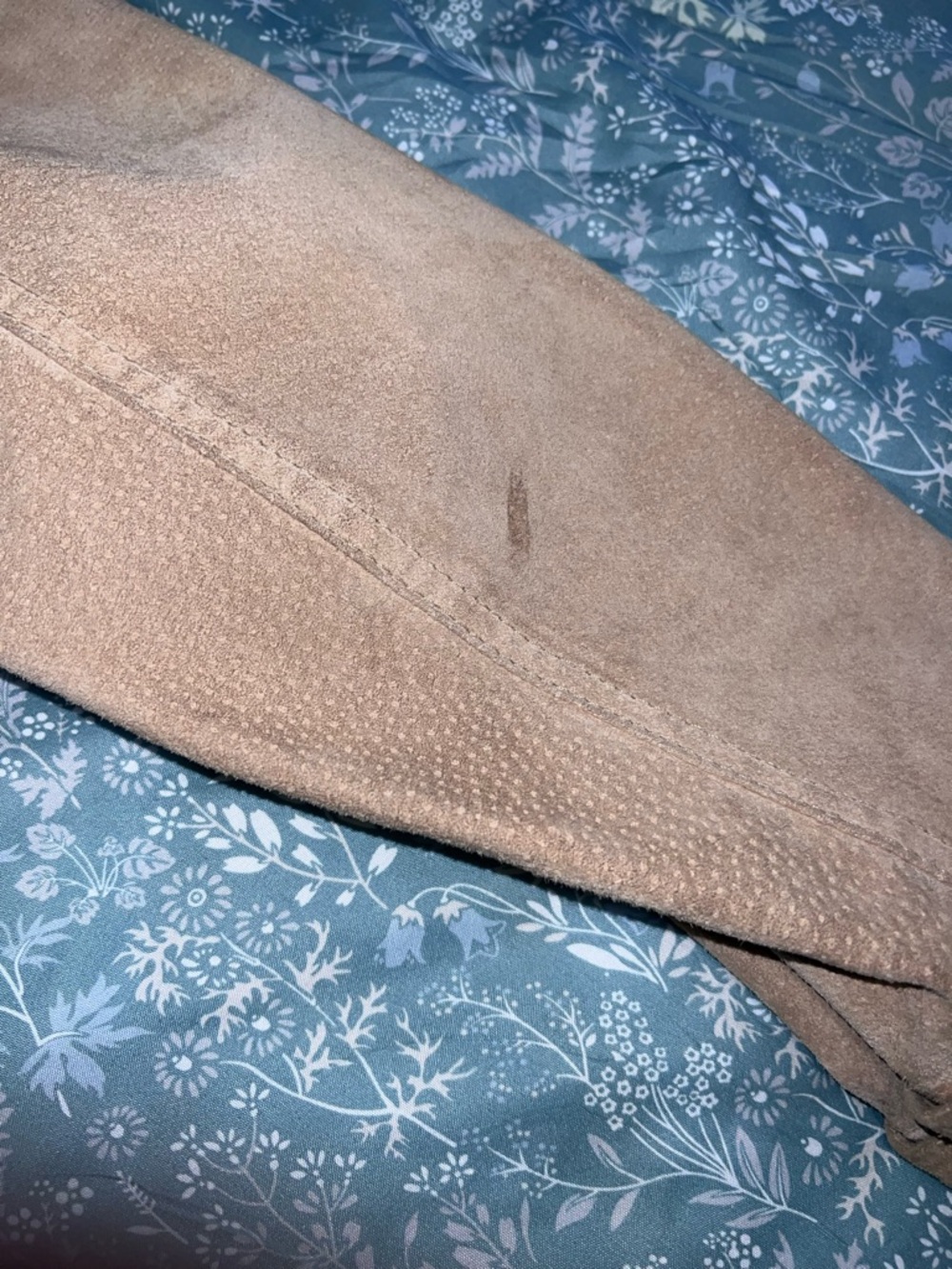 UNIFORM by John Paul Richard Suede Leather Utility Jacket Tan Small - Picture 12 of 13
